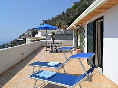 Praiano Villa 2 Bedroom Rental- Sea Views & Positano Views